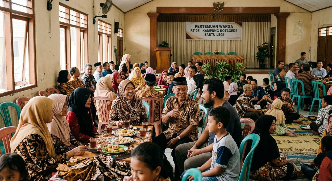 Pertemuan komunitas LIVESGP SELONG - masyarakat Indonesia berkumpul bersama